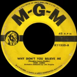 Why Don't You Believe Me?