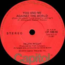 You and Me Against the World