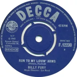 Run to My Lovin' Arms
