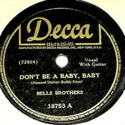 Don't Be a Baby, Baby