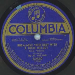 Rock-A-Bye Your Baby (With a Dixie Melody)