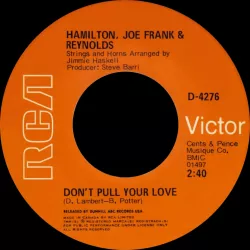 Don't Pull Your Love / Then You Can Tell Me Goodbye