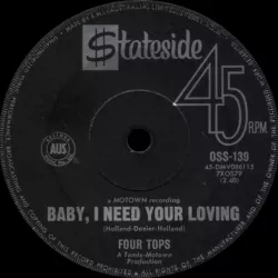 Baby I Need Your Lovin'