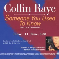 Someone You Used to Know