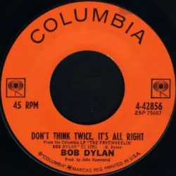 Don't Think Twice, It's All Right