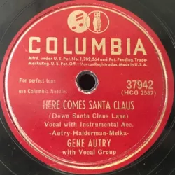Here Comes Santa Claus (Down Santa Claus Lane)