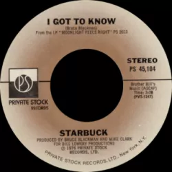 I Got to Know