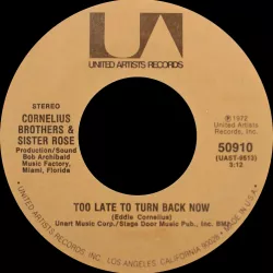 Too Late to Turn Back Now