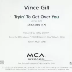 Tryin' to Get Over You