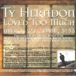 Loved Too Much